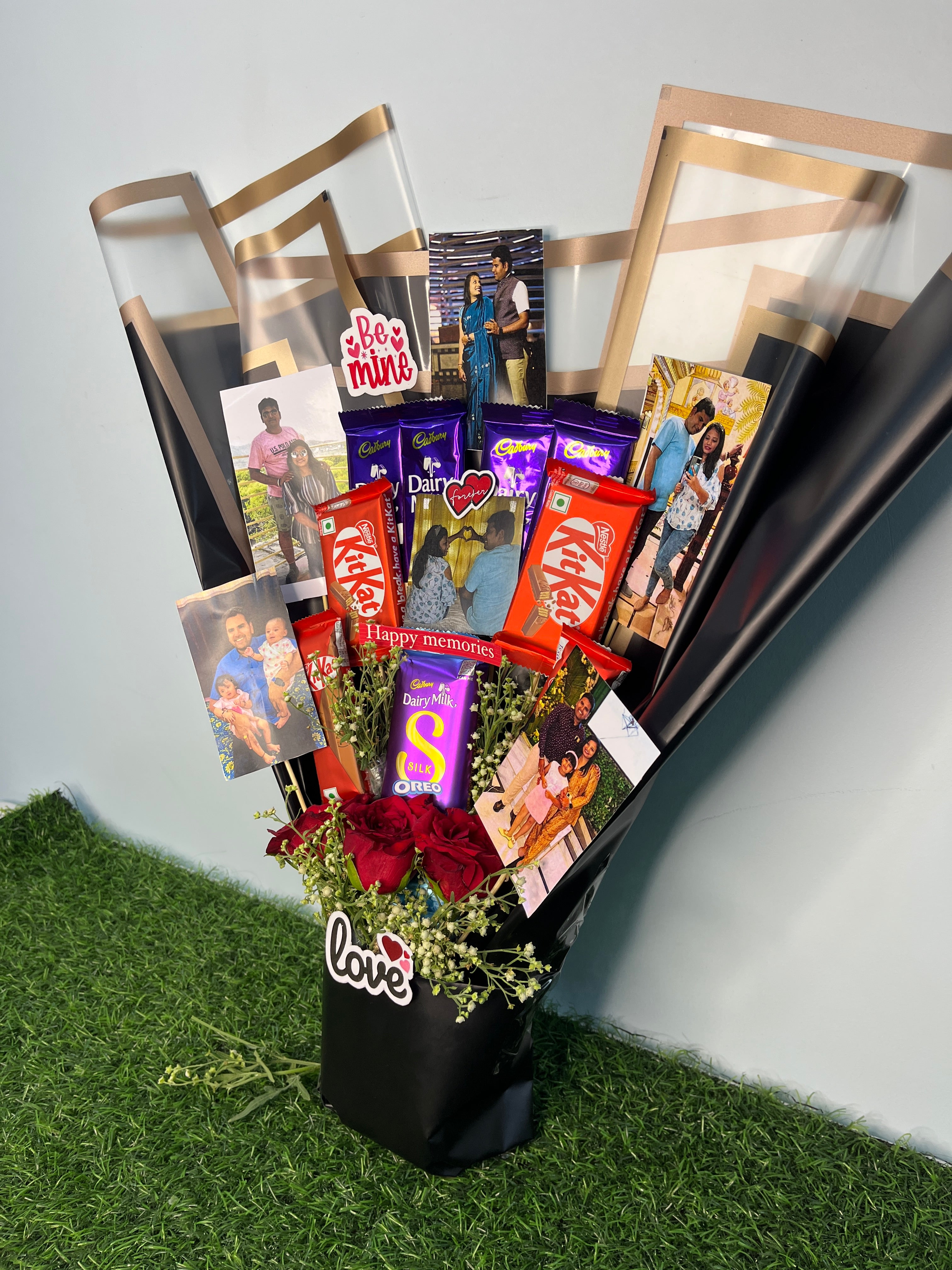 Photo Chocolate Bouquet