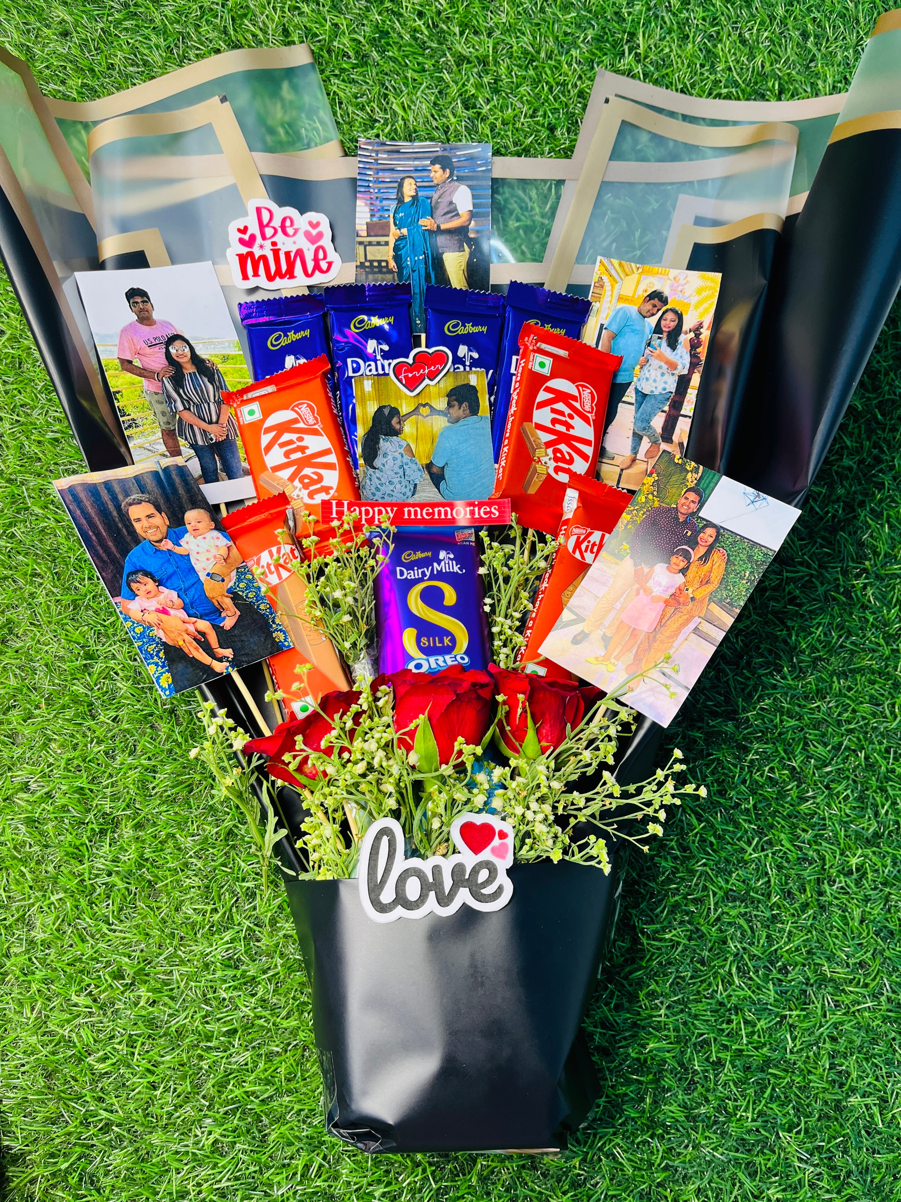 Photo Chocolate Bouquet